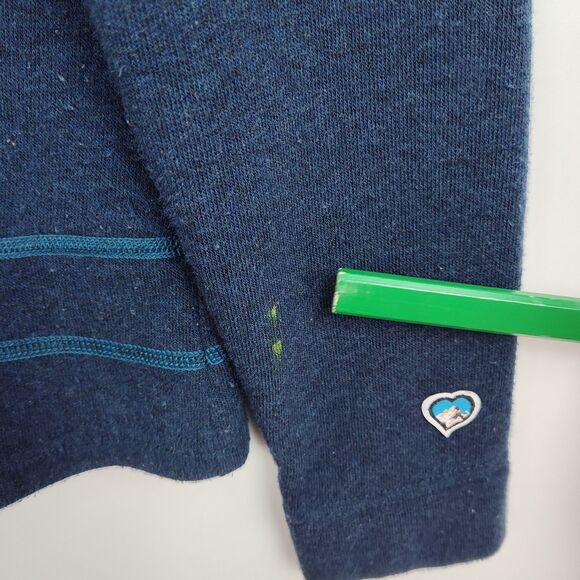 Kuhl Jacket Women's Size S Blue Full-Zip Knit Zippered Pockets - Picture 7 of 10